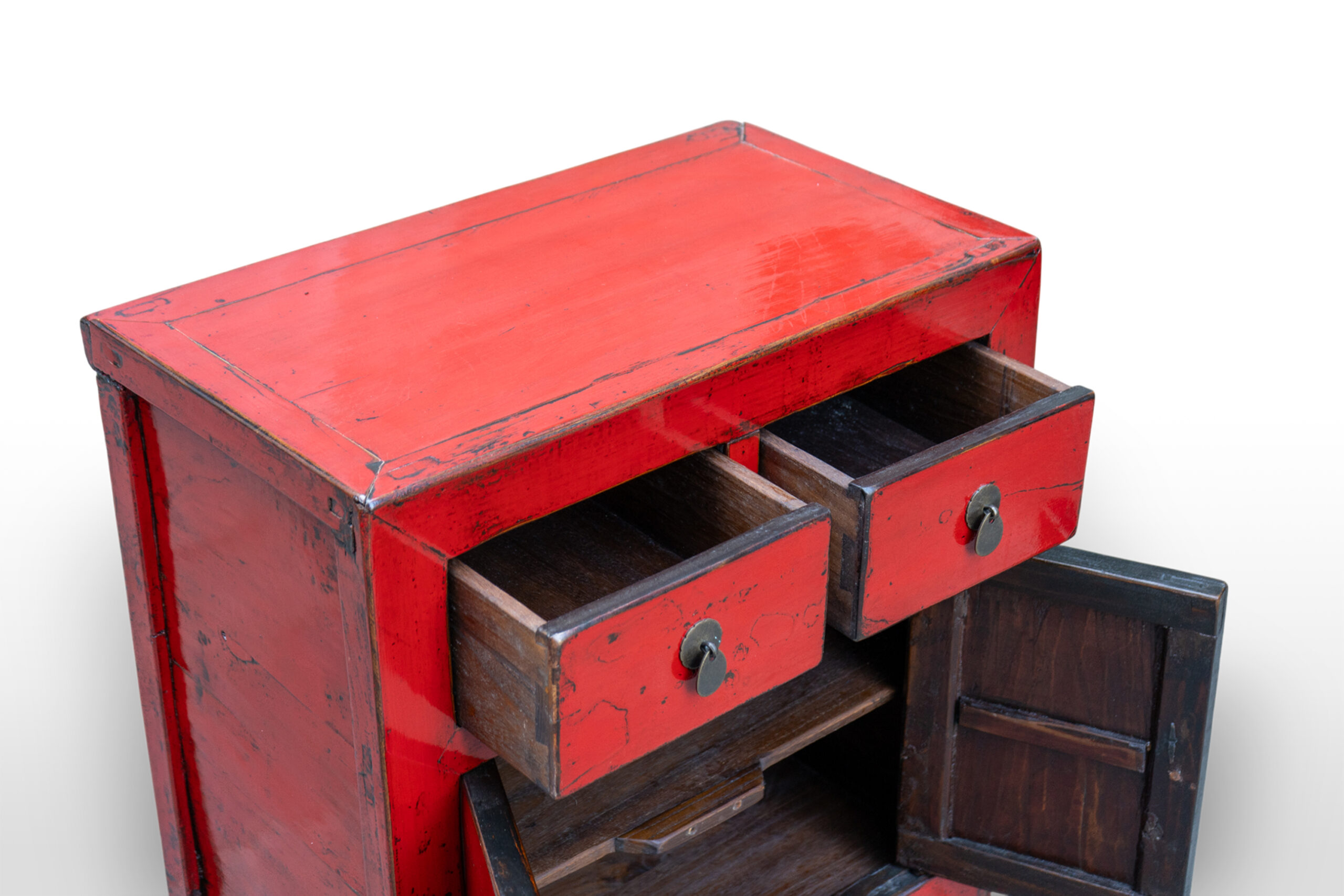 Red Sideboard Cabinet - Image 9