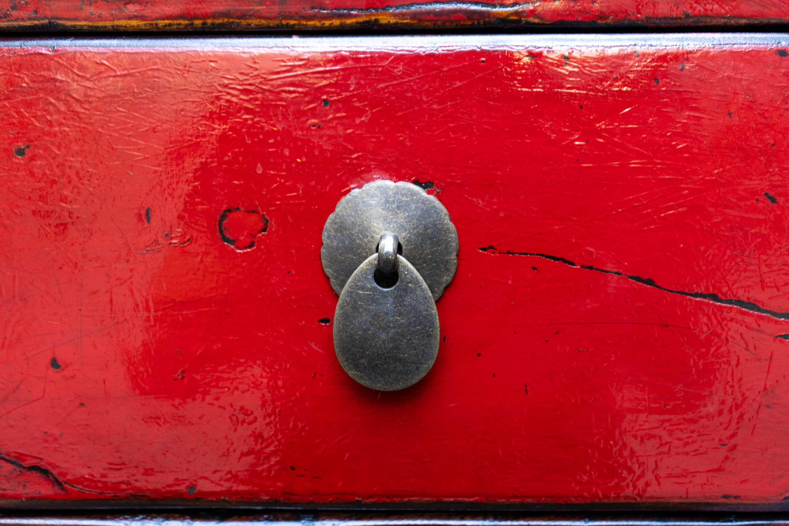 Red Sideboard Cabinet - Image 8