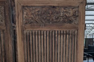 Carved Indian Teak Window