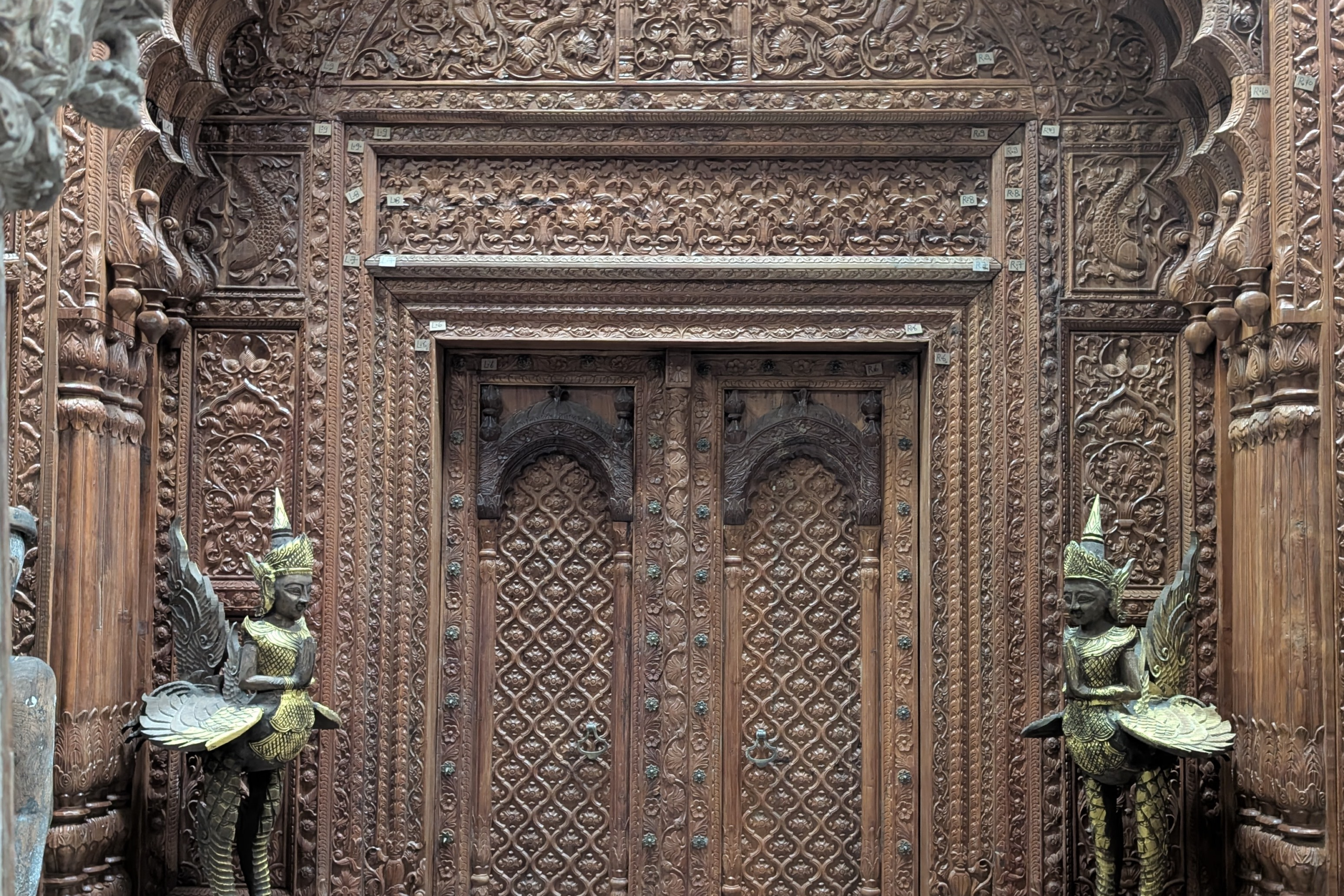 Teak Entrance Door