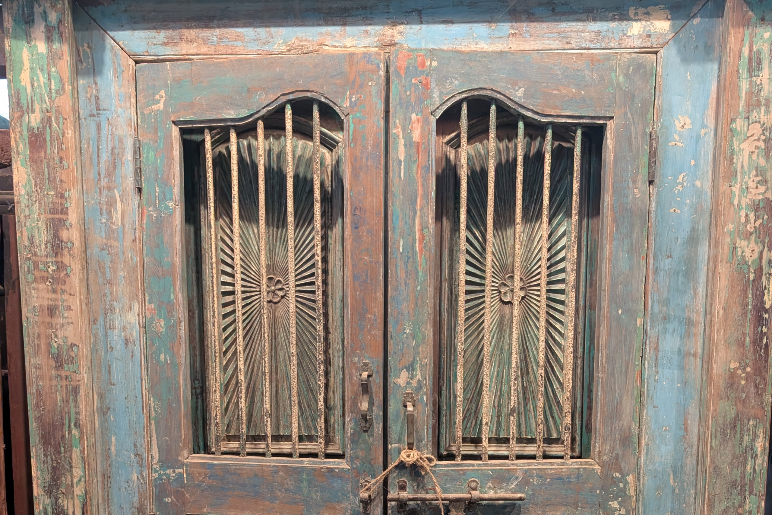 Sunray Teak Double Door