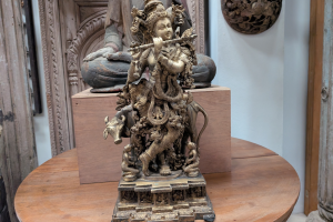 Flute-Playing Shiva Figure