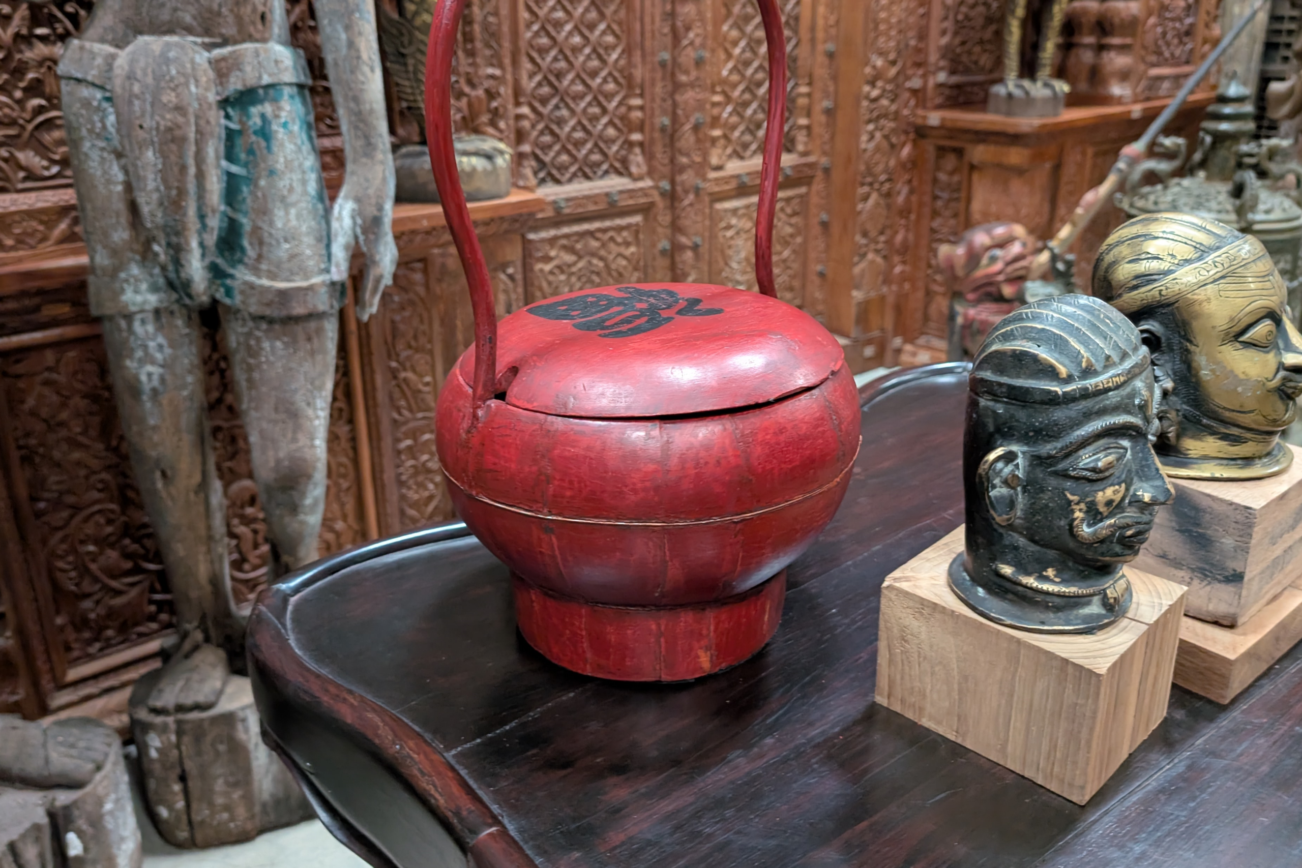 Red Shanxi Food Container
