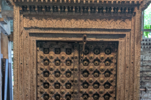 Wooden door
