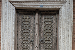 Carved Panel Door
