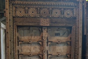 Wooden door