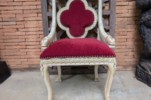 Serpent Arm Ceremonial Chair