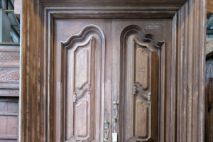 Wooden door