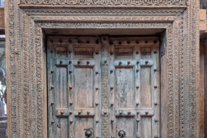 Wooden door