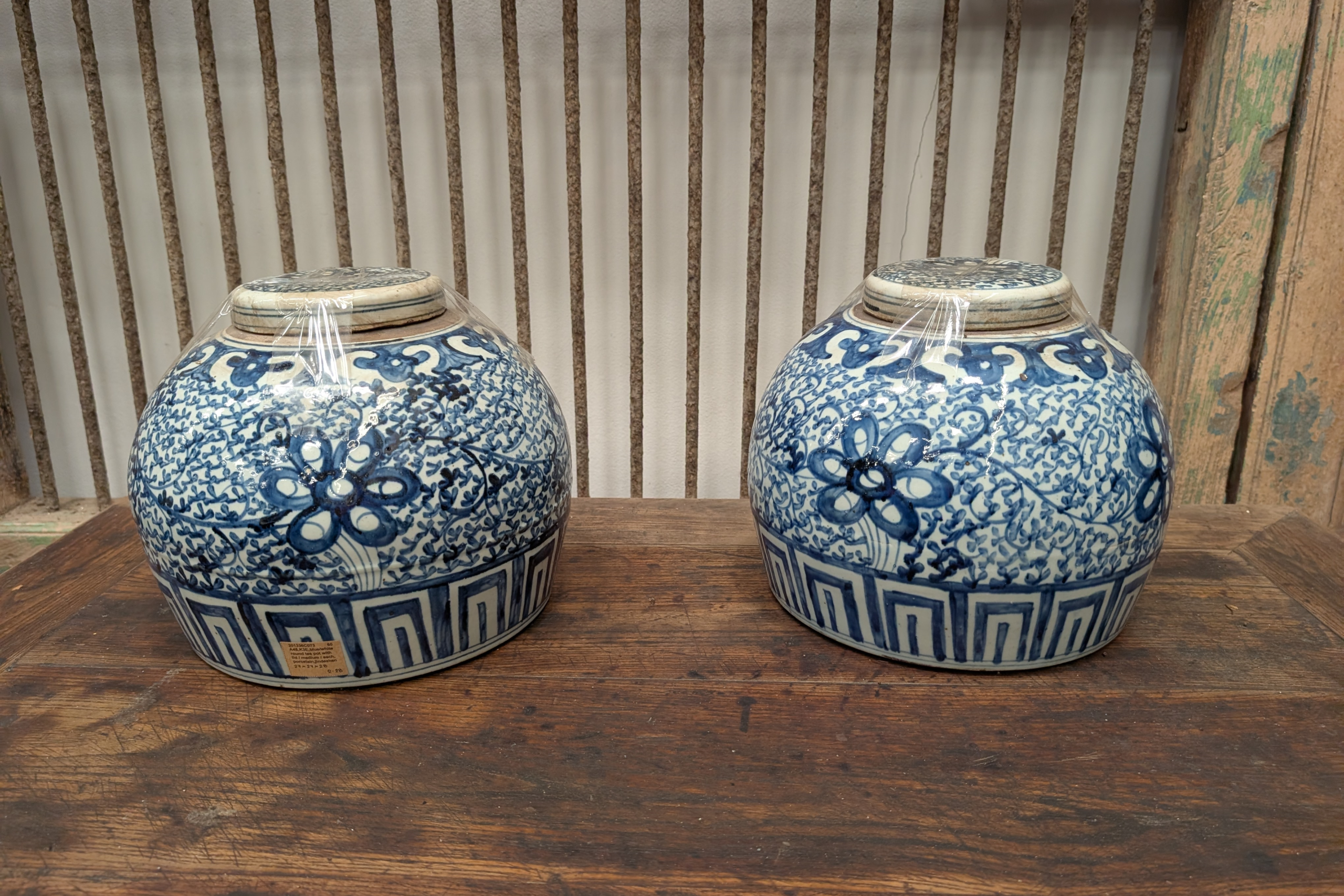 Tea Jar Pair
