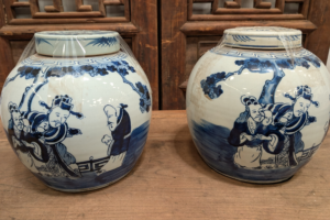 Figural Tea Jars