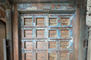Wooden door