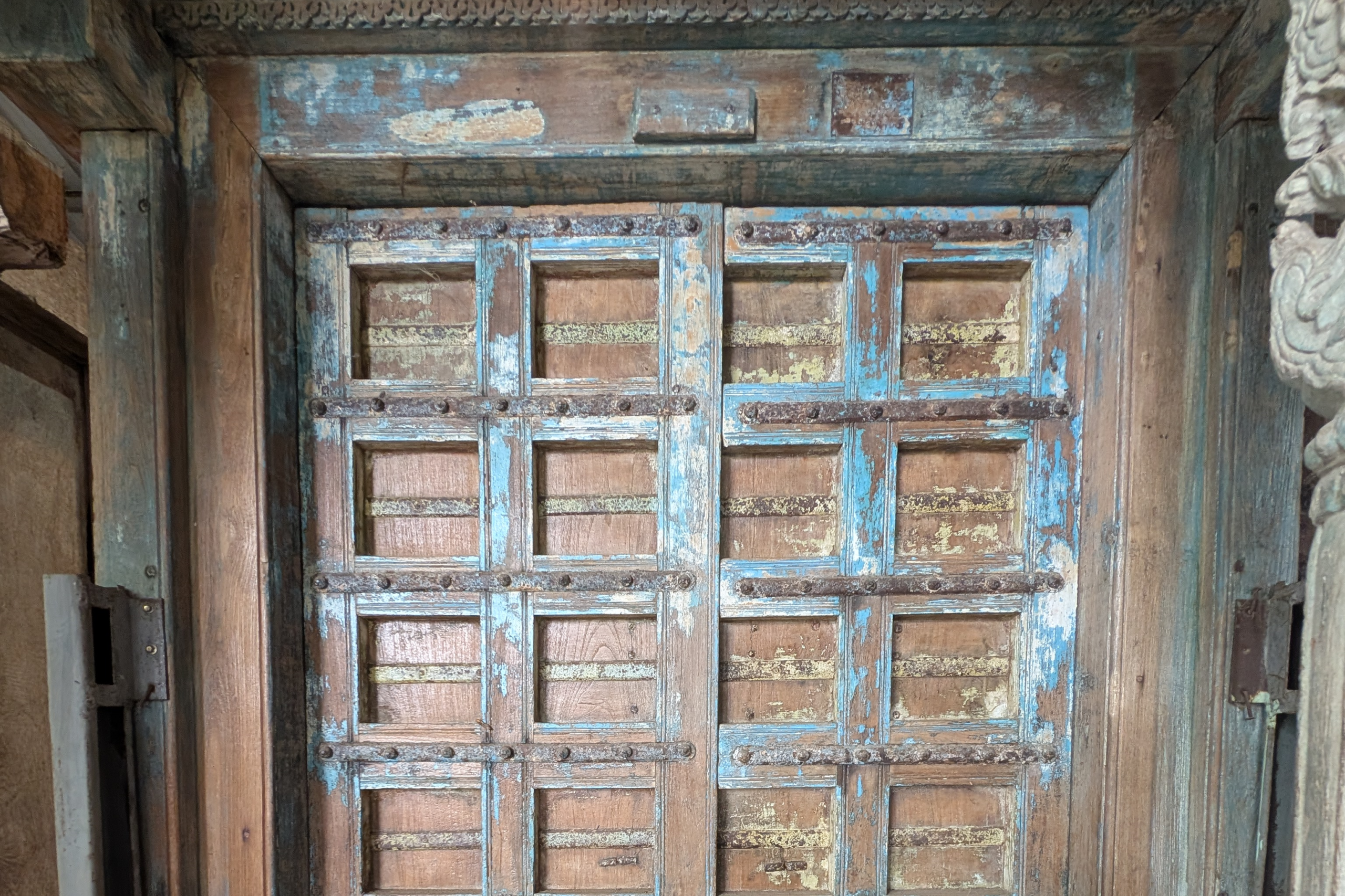 Wooden door