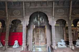 Indian Carved Arch Entrance