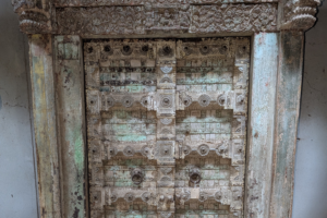 Wooden door