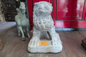 Seated Tiger Pair