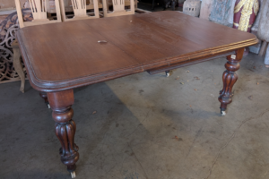 Square Wooden Colonial Table