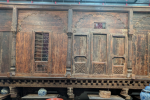 Carved Balcony Facade