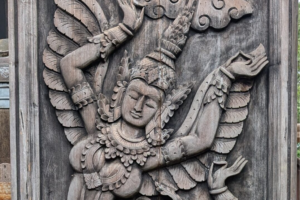 Dancer carving