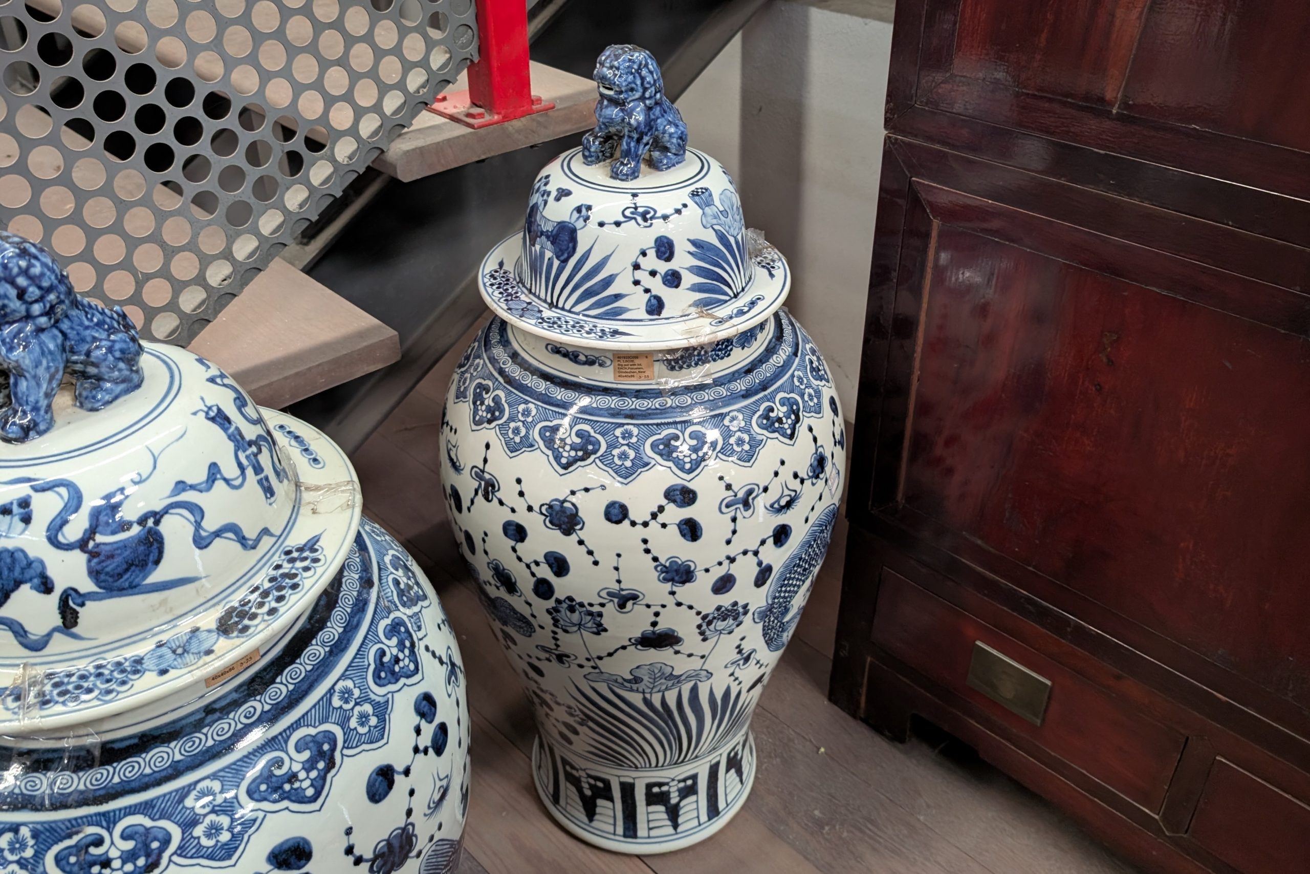 Lion-Lidded Jar