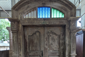 Wooden door