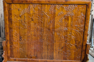 Phoenix carving