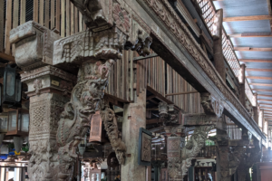 Wooden arch