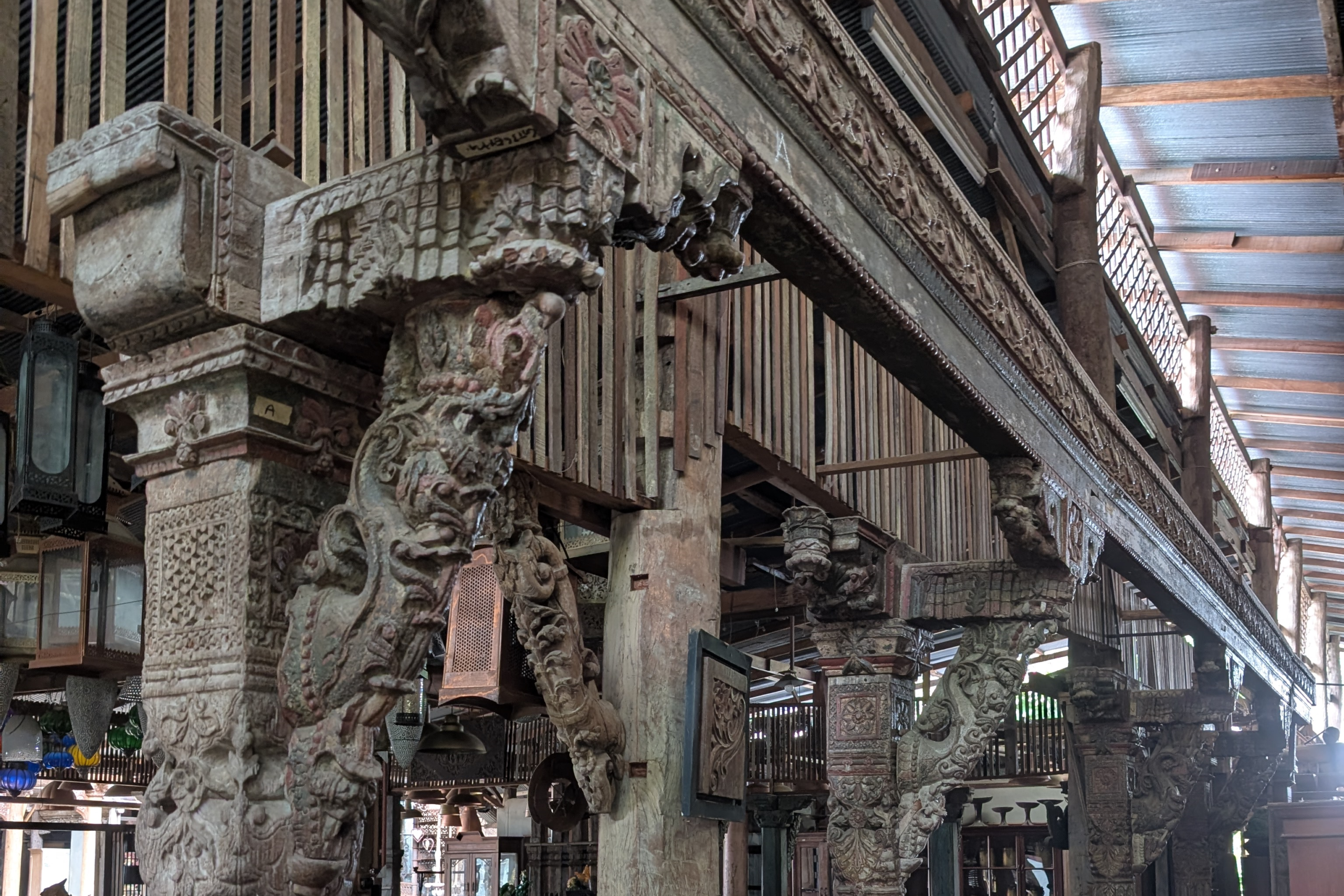 Wooden arch