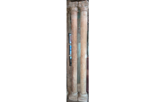 Tall Wooden Columns