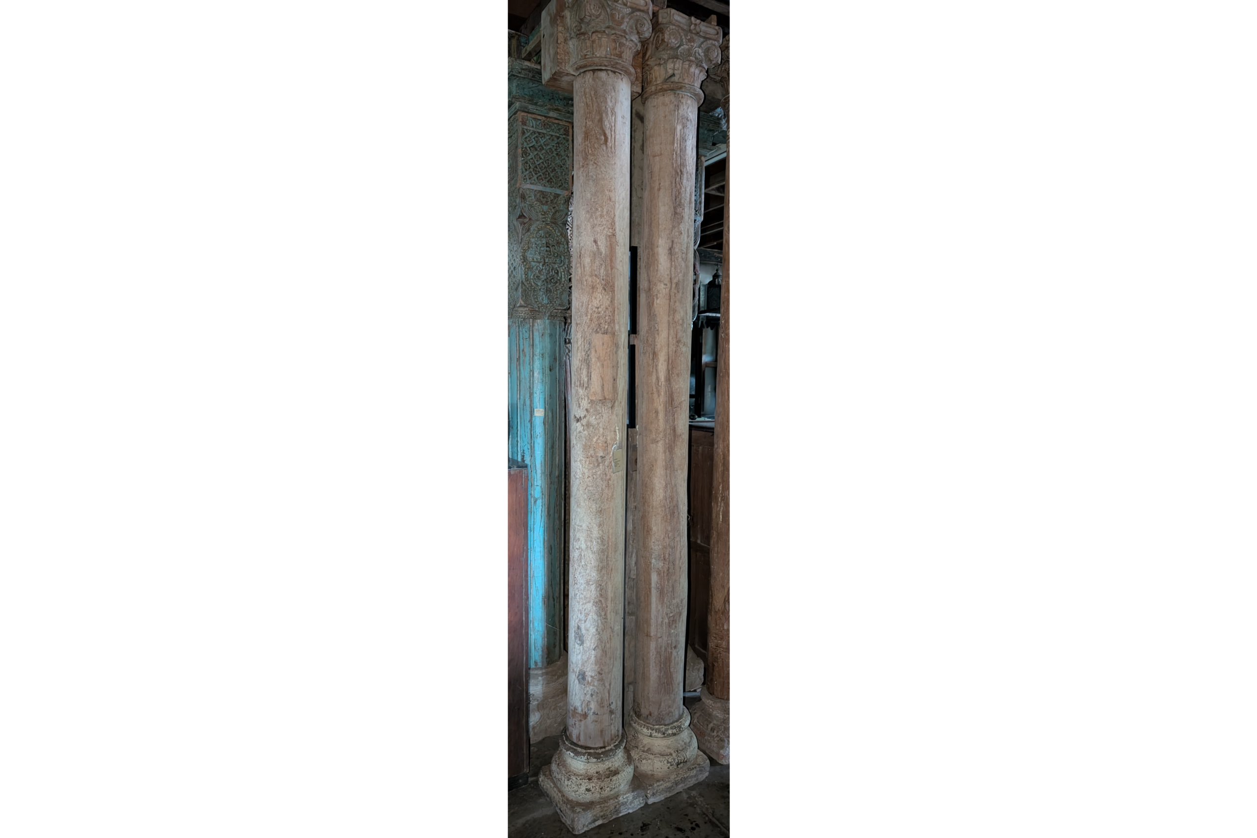 Wooden columns