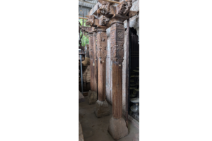 Wooden columns