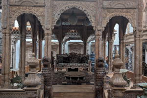 Arched Wooden Pavilion