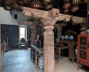 Indian Carved Column
