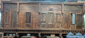 Carved Balcony Facade