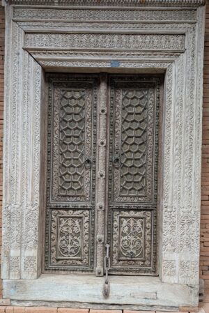 Carved Panel Door