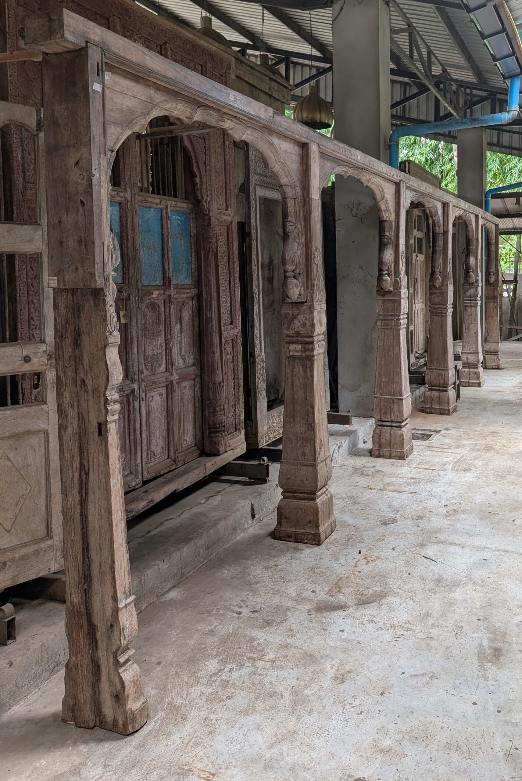 Five-Arch Teak Façade - Image 2