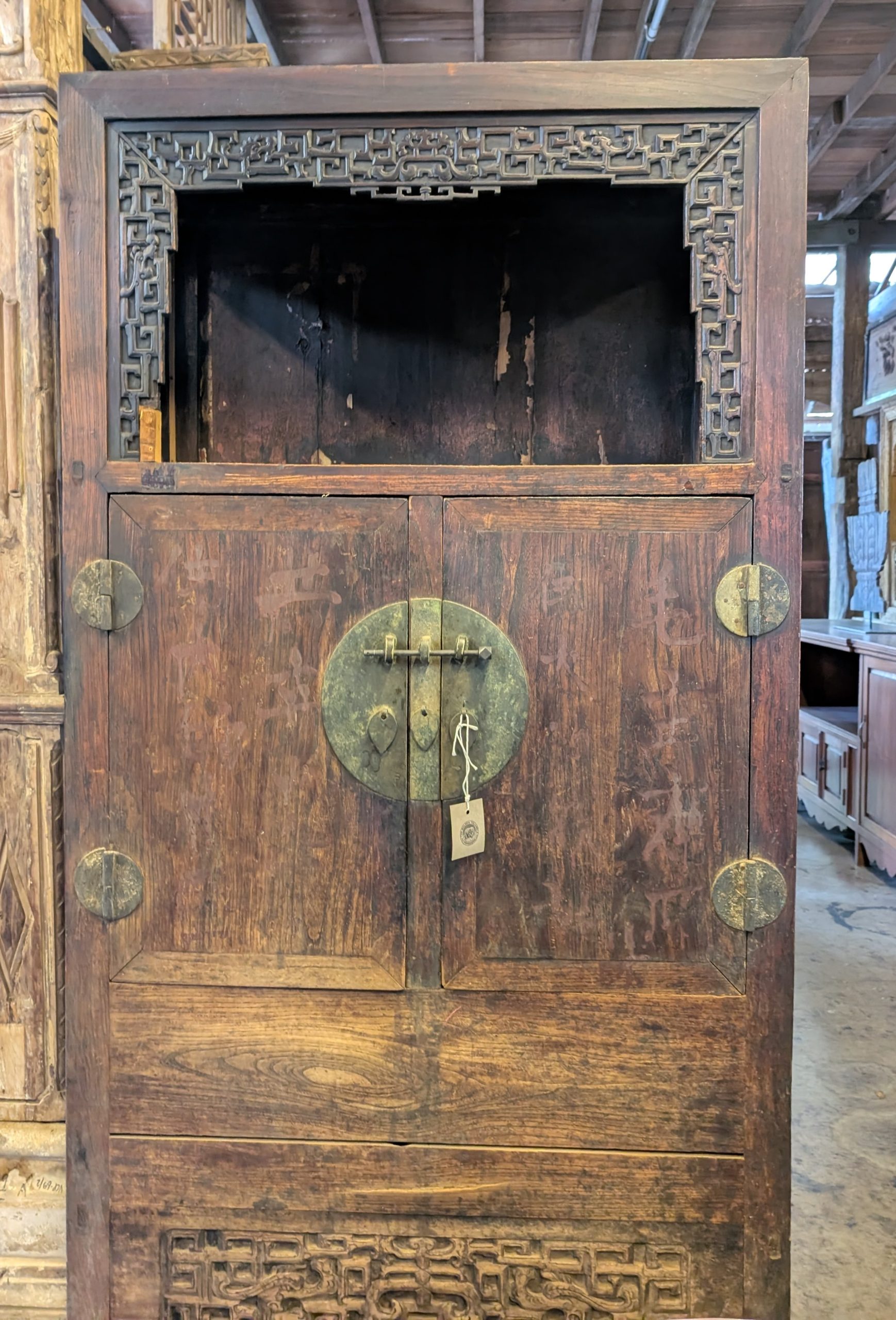 Beijing Scholar’s Scroll Cabinet - Image 2